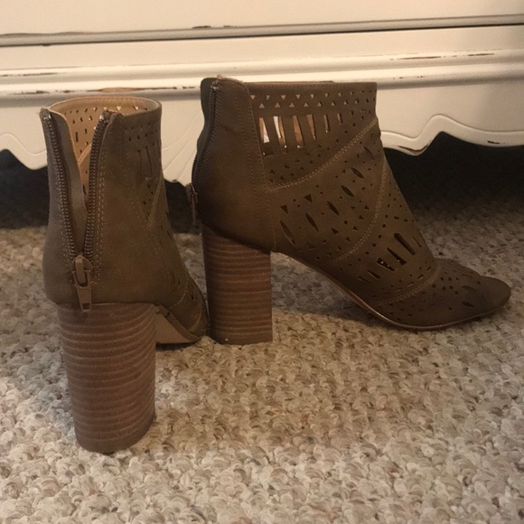 Open Toe Booties - Picture 3 of 3